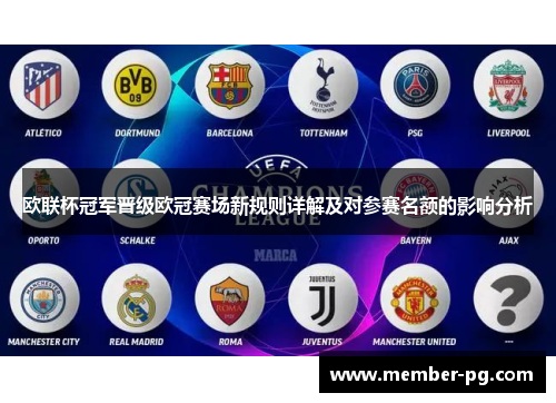 欧联杯冠军晋级欧冠赛场新规则详解及对参赛名额的影响分析